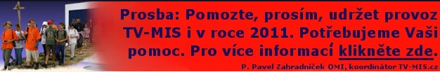 Prosba o podporu TV-MIS.cz